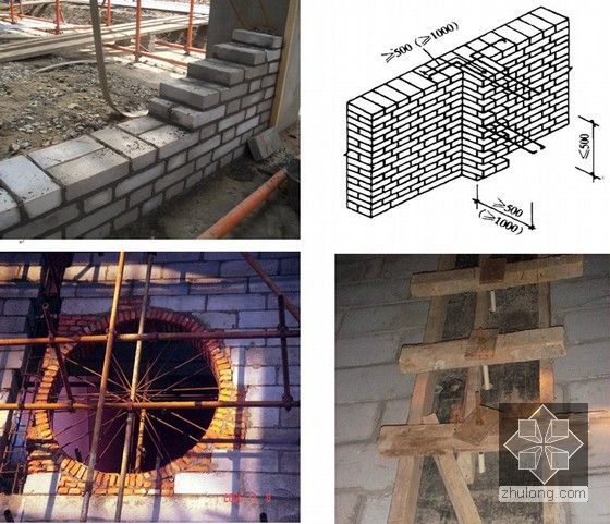 [辽宁]发电厂工程土建、安装施工组织设计（318页）-砌筑工程