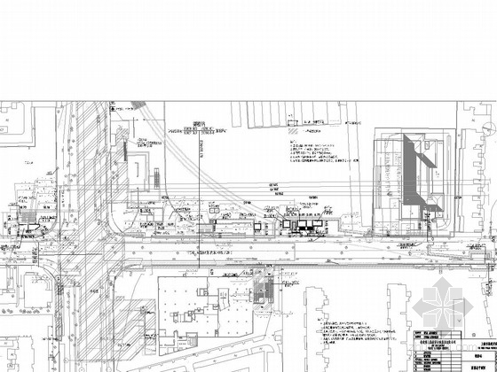 通道盖板现浇资料下载-[上海]地铁双柱三跨现浇箱型结构地下三层岛式站台车站主体及附属结构图纸249张