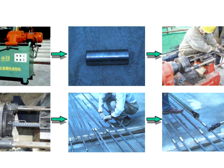 框架核心筒写字楼主要分项工程技术措施施工方案-钢筋直螺纹加工.jpg