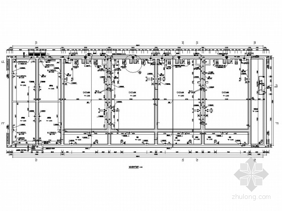 污水处理厂cad成套图纸资料下载-污水处理厂厂水解酸化池CAD图纸
