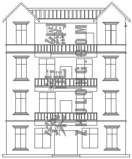 苏州中式别墅建筑设计方案资料下载-某私人别墅建筑设计方案