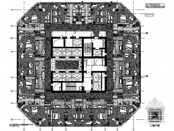 会议厅空调施工图资料下载-[大连]大型跨国企业集团白金五星级豪华酒店装修设计施工图（含实景）