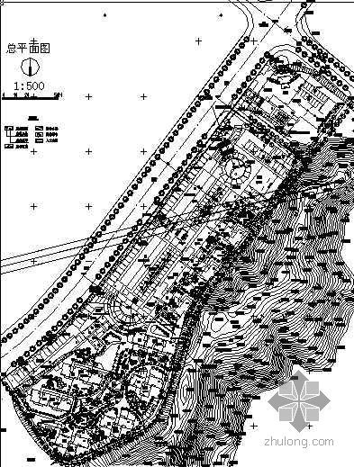 大学城方案设计CAD资料下载-湖北某大学城休闲街设计方案