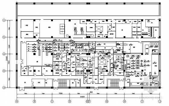 制药厂综合办公楼建筑设计资料下载-某制药厂车间电气图纸