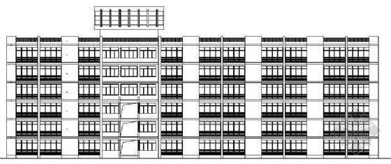 综艺病房楼方案设计资料下载-某市六层病房楼建筑方案设计