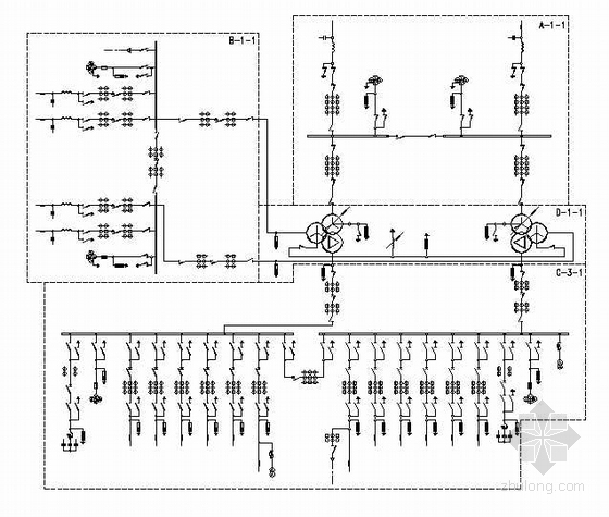 国家电网典型设计变电站资料下载-110kv变电站典型设计图纸整套