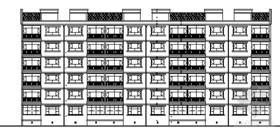 筑多层住宅楼资料下载-某六层住宅楼建筑施工图