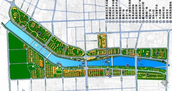 河道景观规划前期调研资料下载-敦煌市某河道景观规划设计