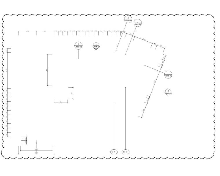 香港Moty’s   Design-成都悦城会所室内装修设计|CAD施工图+物料表+效果图-8楼梯平面布置图