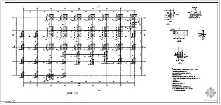 建筑结构设计绪论资料下载-[学士]某六层办公楼结构毕业设计(含计算书、建筑结构设计图)