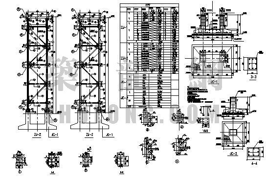 钢管贝雷片支架设计资料下载-宝钢管道支架设计