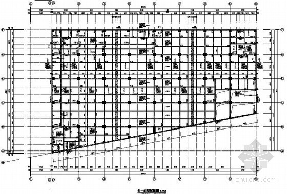 物流仓储施工布置资料下载-[深圳]10层框架物流仓储楼结构设计图