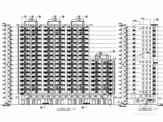 10层的建筑图及结构图资料下载-18层剪力墙结构住宅楼结构图（含建筑图）