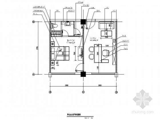 2011内容简介 (共5张)   包括:平面图,天花图,灯具定位图,立面索引图