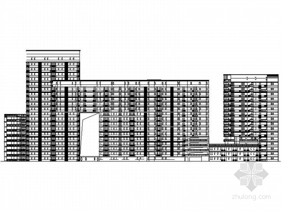 某二十层高层资料下载-[安徽]某二十层商住楼建筑施工图