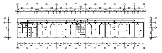厂区设计dwg资料下载-某厂区办公综合楼全套电气设计图