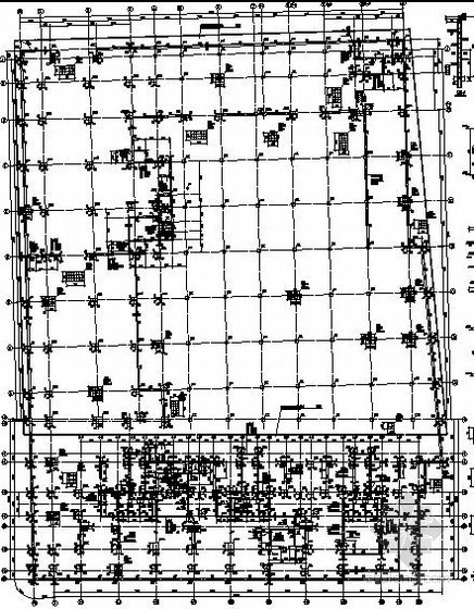 地下室积水坑施工图资料下载-[温州]地下室结构施工图