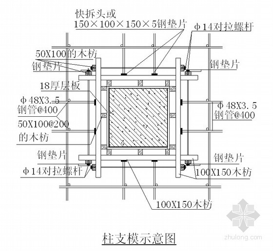 主体结构及防水施工方案资料下载-[湖北]热电厂烟气脱硝尿素溶解车间工程主体结构施工方案