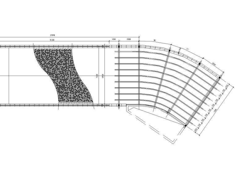 车库廊架模型资料下载-精品地下车库廊架详图设计——（木结构）