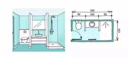 卫生间装修尺寸，精细到每一毫米的设计！_7