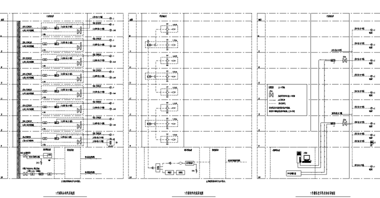 上海大型办公楼项目电气施工图-弱电系统图