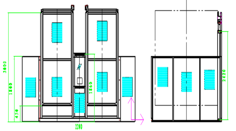 门式升降机基础施工方案资料下载-升降机基础施工图