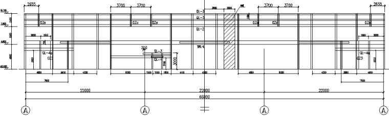 82mX119m门式刚架轻型房屋钢结构工业园厂房施工图（CAD，11张）_4