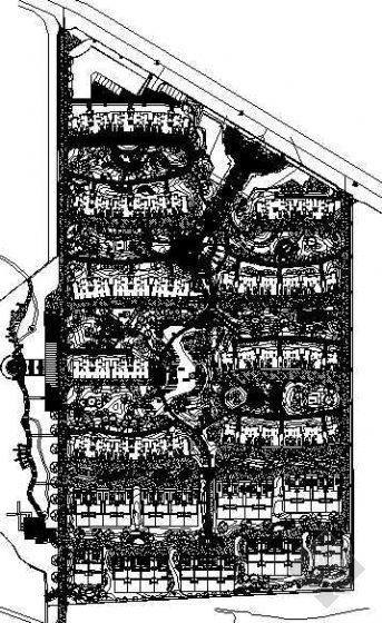 现代典雅住宅施工图资料下载-现代住宅小区全套景观施工图