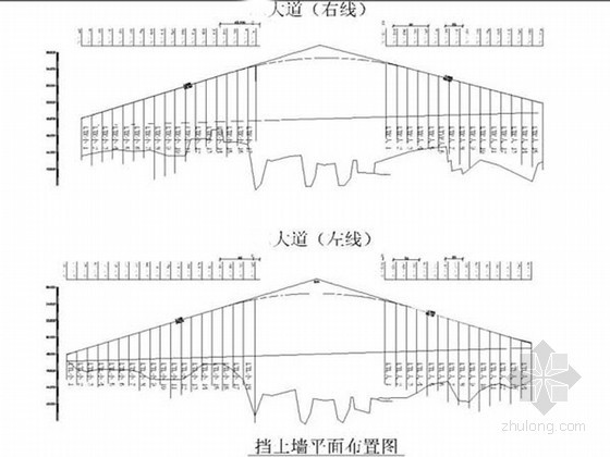 素混凝土挡土墙cad图资料下载-[湖南]跨线桥高路基钢筋混凝土挡土墙支护结构施工方案
