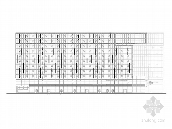 高层框剪建筑施工图资料下载-[上海]高层框剪结构商业办公综合体建筑施工图