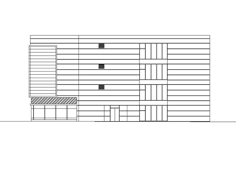 商业单体建筑施工图资料下载-[江西]南昌凤凰城二期商业街建筑施工图设计（同济）