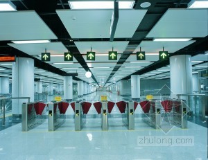 地下车站投标文件资料下载-上海地铁2号线地下两层岛式站台车站施工组织设计(投标)
