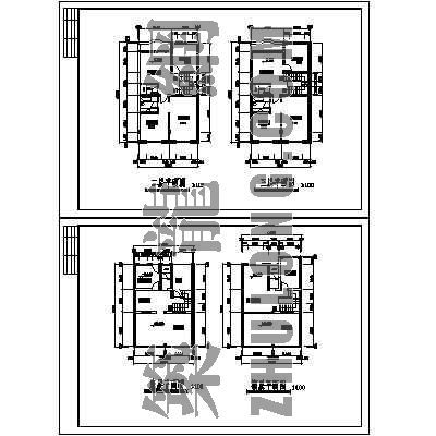 传统民居住宅设计图资料下载-某住宅设计图