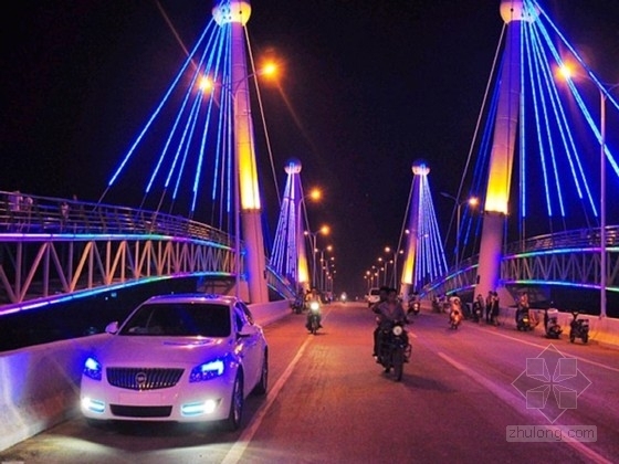 景观桥装饰拱施工方案资料下载-市政道路跨河大桥装饰工程施工图
