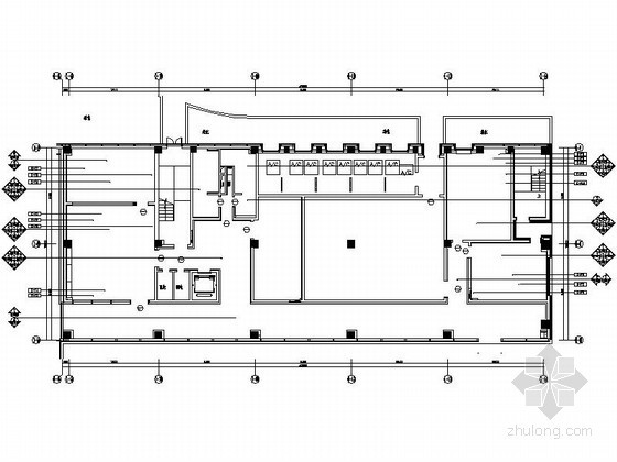 苹果公司总部大楼资料下载-[江苏]某知名公司总部办公大楼室内B、C区施工图