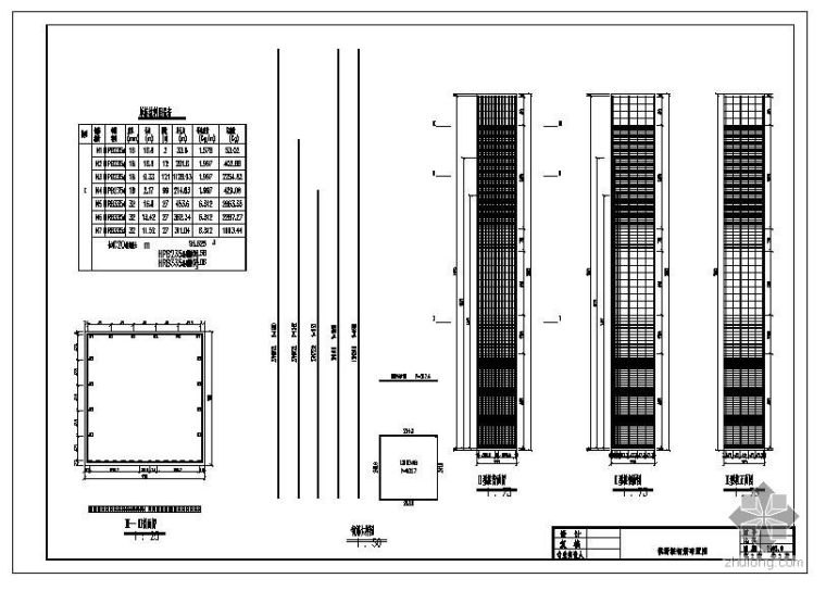 高铁桥墩钢筋布置图资料下载-抗滑桩钢筋布置图及施工图