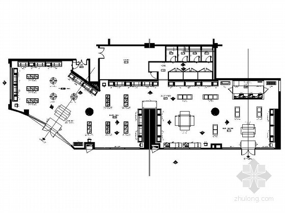 家具展览设计施工图资料下载-[成都]英国某奢侈品牌店铺设计施工图