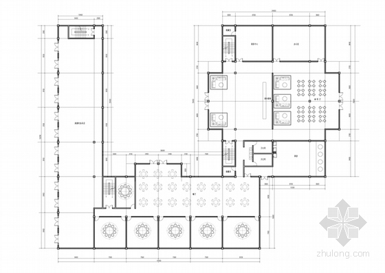 [湖北]环湖生态中式风格度假酒店规划设计方案文本（含CAD 方案较新-环湖生态中式风格度假酒店规划平面图