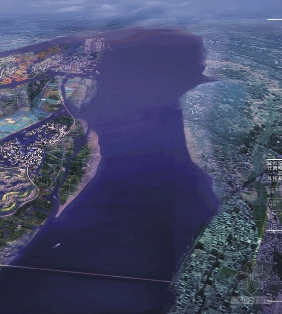 [广州]滨海旅游区景观规划设计方案-鸟瞰图