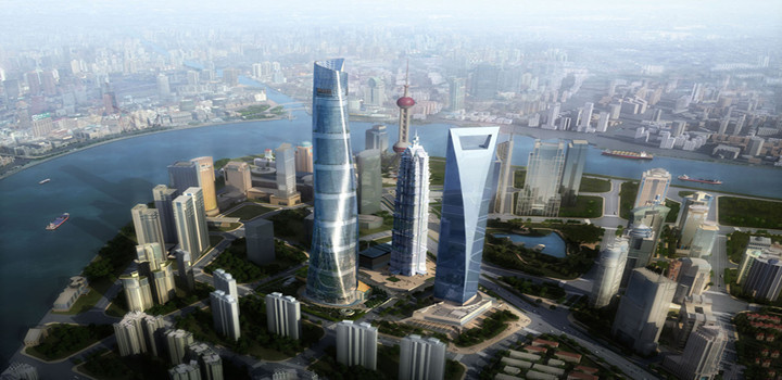 上海金茂大厦中心图纸资料下载-上海环球金融中心