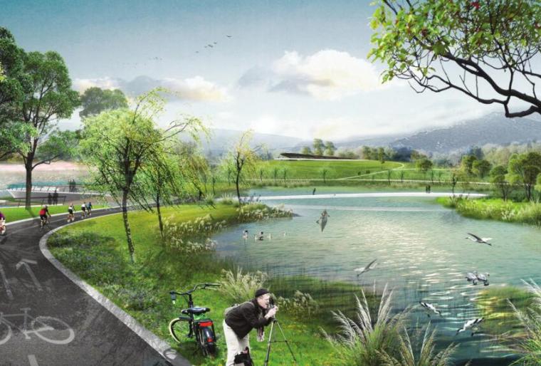 公园雨水设计资料下载-[山西]晋阳湖环湖公园滨水景观方案设计-AECOM（PDF+77页）