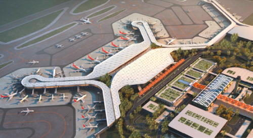 两江机场BIM应用资料下载-海南美兰机场二期扩建项目BIM应用