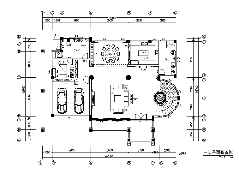 建筑施工图设计阳台施工图资料下载-[福建]泉州别墅设计施工图（含效果图）