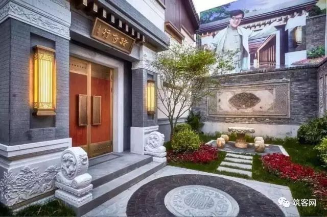 中式中庭园林景观资料下载-为何中式合院别墅越来越流行？