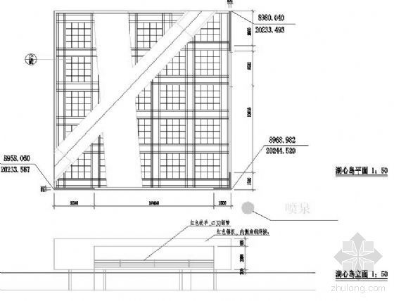 2022成都竹岛公园资料下载-中山某公园湖心岛设计施工图