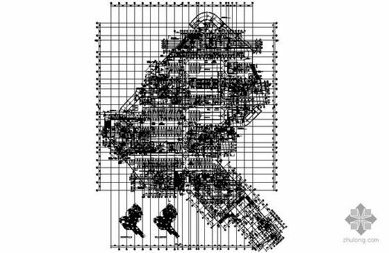 陕西省人防建筑设计资料下载-亚东星城人防建筑设计方案图
