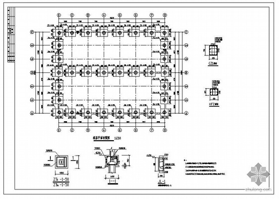 小型钢结构图资料下载-某小型厂房钢结构设计图