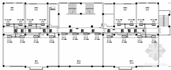 商用办公楼空调系统设计资料下载-办公楼某品牌商用空调工程图纸
