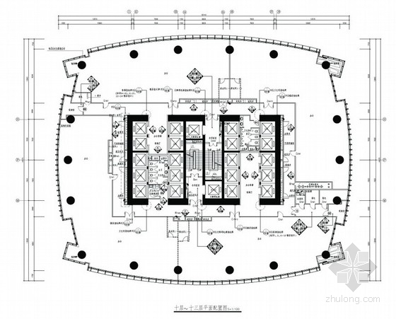 展览建筑室内设计效果图资料下载-[新疆]某科技博物展览馆室内设计方案