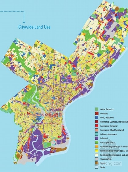 [费城]城市区域总体规划设计方案- 